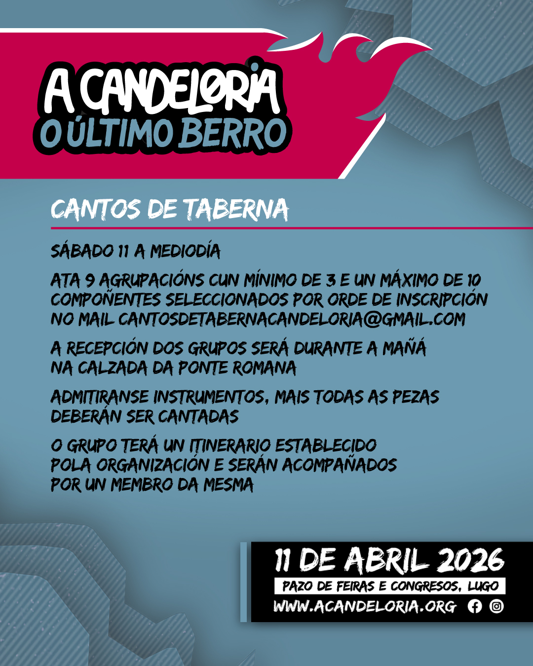 Cantos de Taberna na Despedida